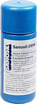 Sanosil DDW dezinfekce pit.vody 80ml/80l vody