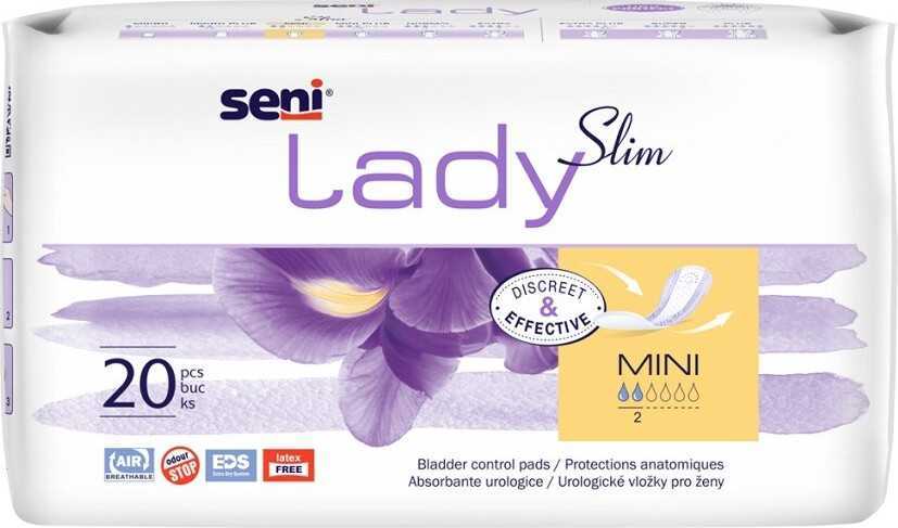 SENI LADY SLIM MINI inkontinenční vložky pro ženy