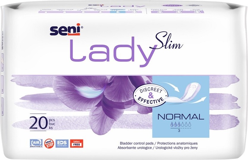 SENI LADY SLIM NORMAL inkontinenční vložky pro ženy