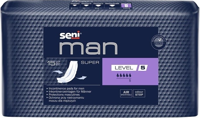 SENI MAN SUPER LEVEL 5 VLOŽKY PRO MUŽE