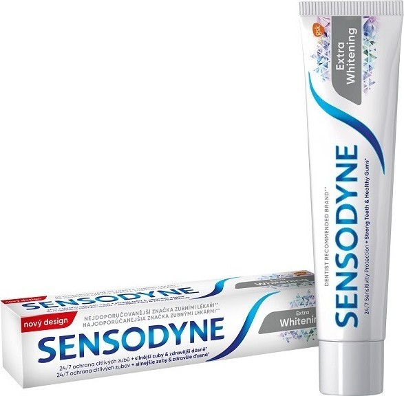 Sensodyne Extra Whitening zubní pasta 75 ml