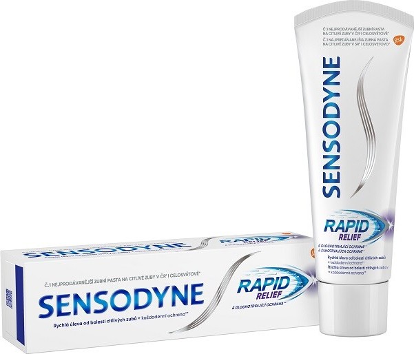 Sensodyne Rapid zubní pasta 75 ml