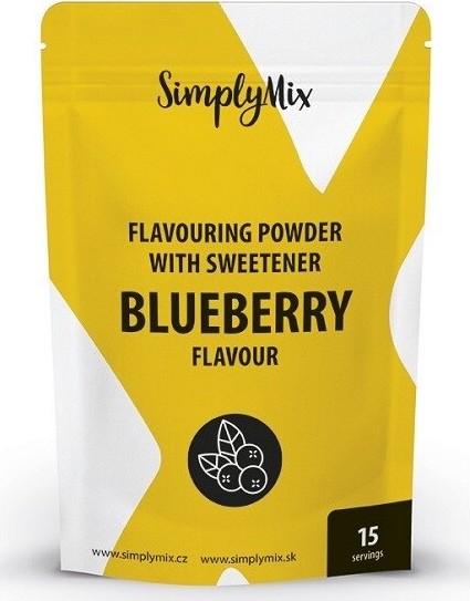 SimplyMix Příchuť ke koktejlu borůvka 45g