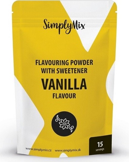 SimplyMix Příchuť ke koktejlu vanilka 45g