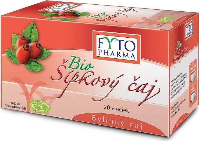 Šípkový čaj BIO 20x2g n.s. Fytopharma