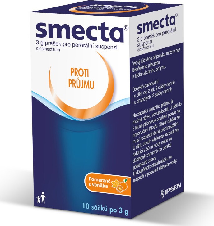 SMECTA 3G perorální prášek pro přípravu suspenze 10