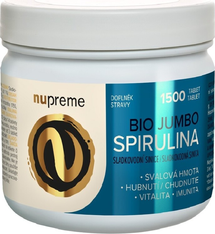 Spirulina JUMBO tbl.1500 BIO NUPREME