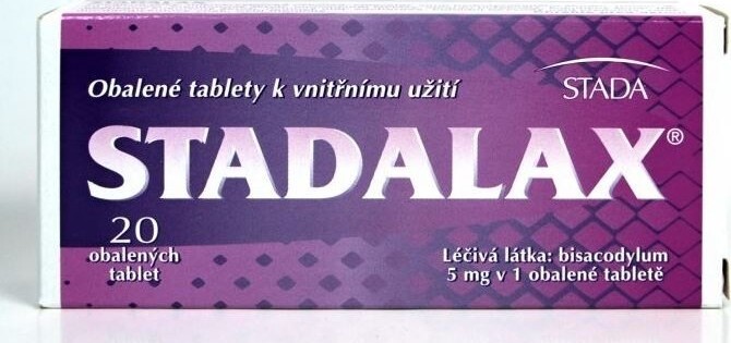 STADALAX 5MG obalené tablety 20