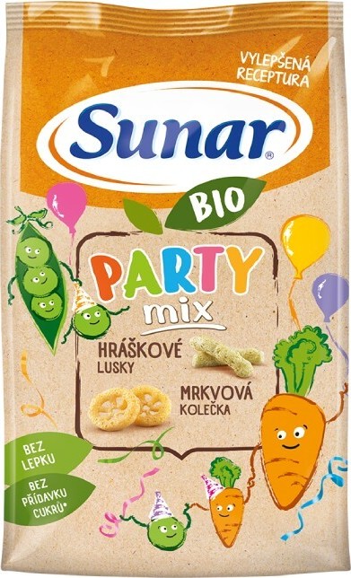 Sunar BIO křupky Party mix 45g