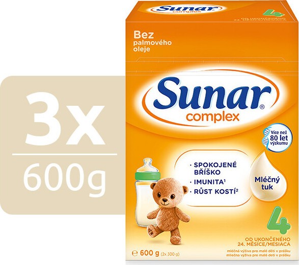 Sunar Complex 4 600g - balení 3 ks