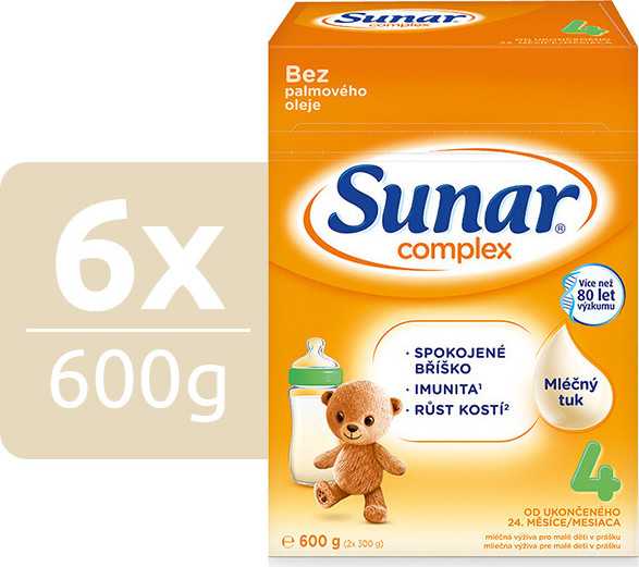 Sunar Complex 4 600g - balení 6 ks