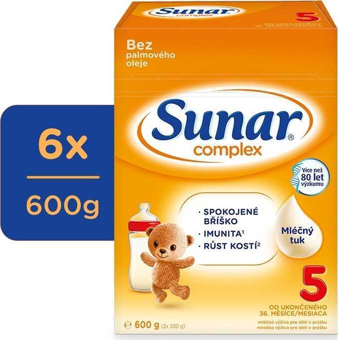 Sunar Complex 5 600g - balení 6 ks