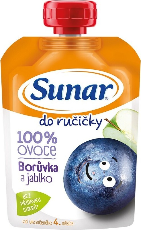 Sunar Do ručičky jablko-BORŮVKA 100g