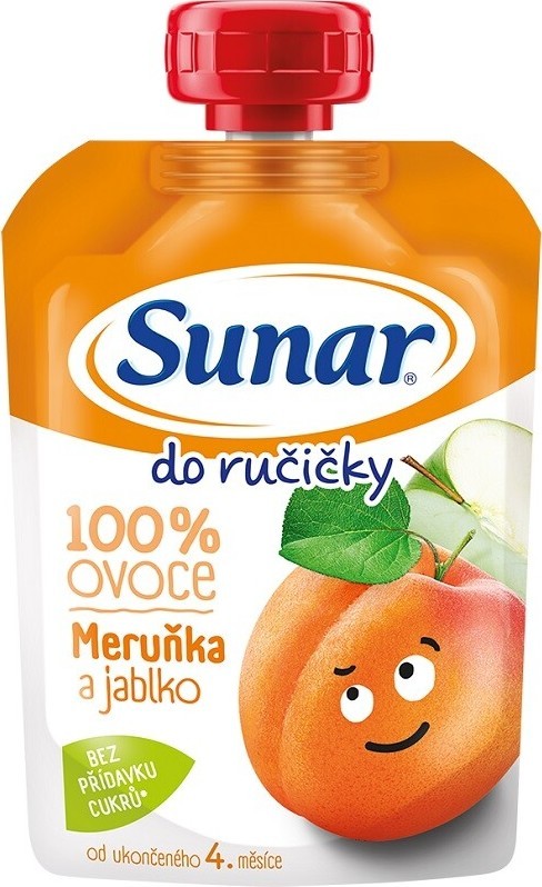 Sunar Do ručičky jablko-MERUŇKA 100g