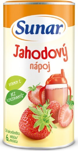 Sunar rozpustný nápoj jahodový 200g