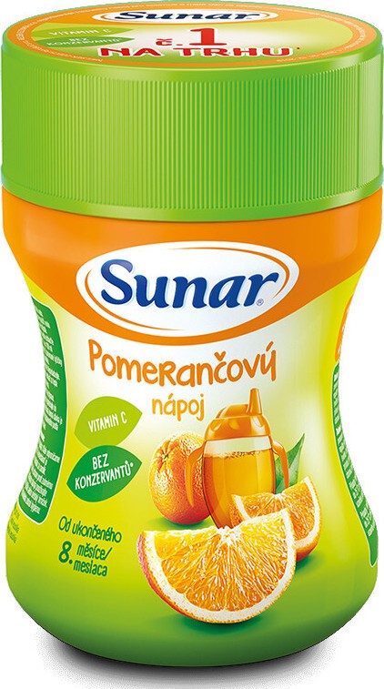 Sunar rozpustný nápoj pomerančový 200g