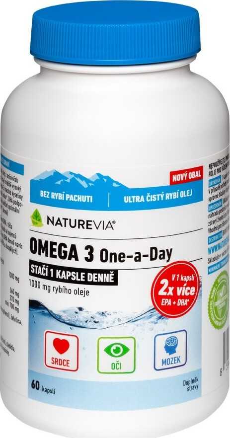 NatureVia Omega 3 One a Day cps.60