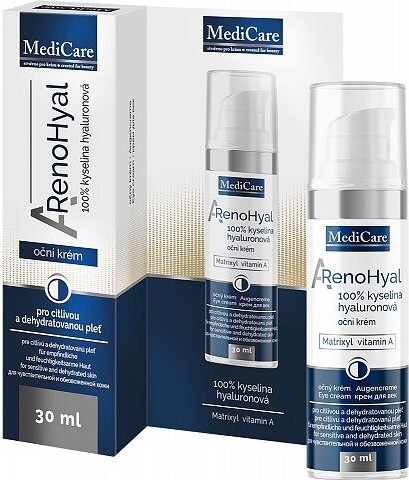 SynCare MediCare RenoHyal 100% kyselina hyaluronová oční krém 30ml