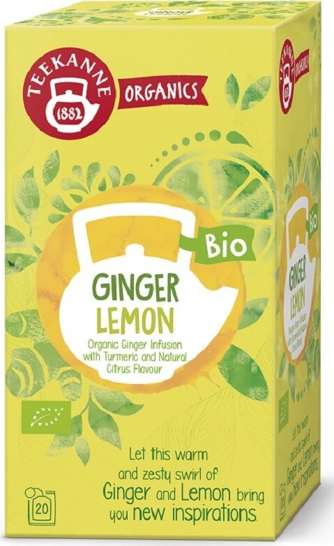 TEEKANNE BIO Organics Ginger Lemon 20x1.8g