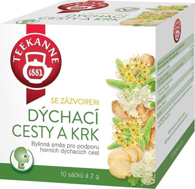 TEEKANNE Dýchací cesty a krk se zázvorem 10x2g