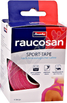 Tejp.páska Raucosan KinesioTape 5cmx5m růž.