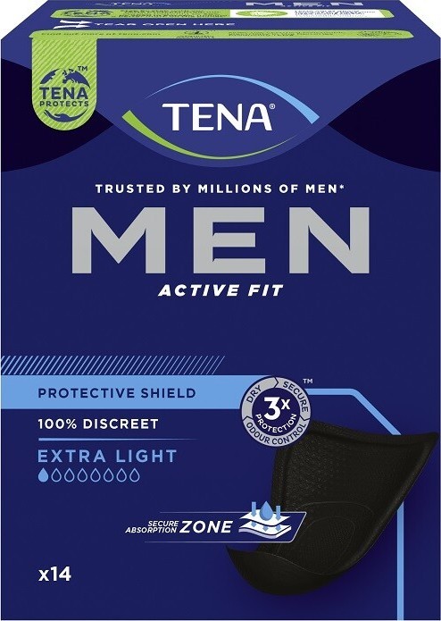 TENA Men Protective Shield - Inkontinenční vložky pro muže (14ks)