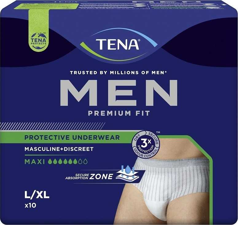 TENA MEN PU MAXI L/XL KALHOTKY ABSORPČNÍ NATAHOVACÍ