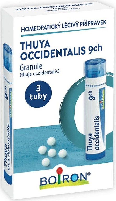 THUYA OCCIDENTALIS 3CH-30CH granule 3X4G
