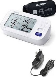 Tonometr digitální OMRON M6 Comfort AFib + zdroj (set)