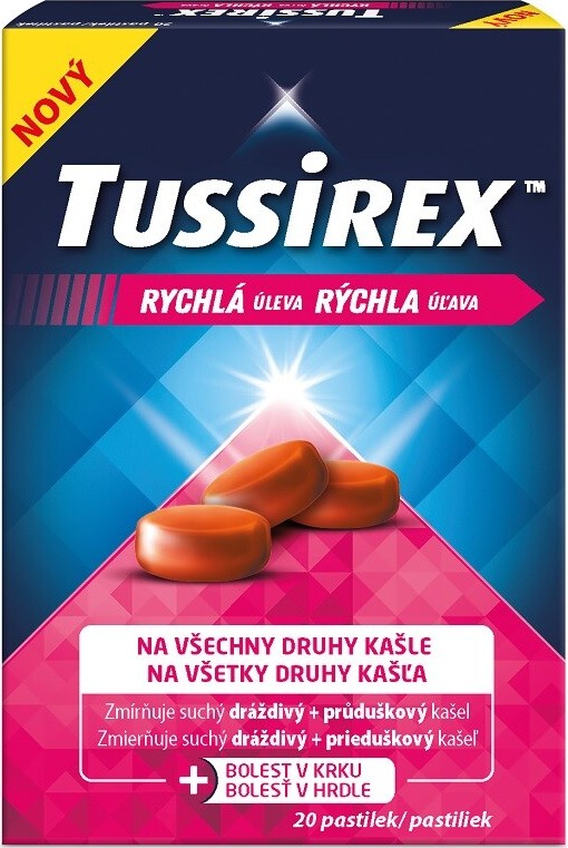 Tussirex pastilky proti kašli past.20