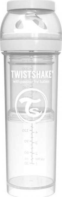 Twistshake Kojenecká láhev Anti-Colic 330ml bílá