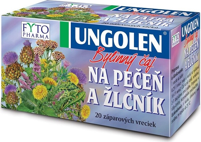 Ungolen Bylinný čaj játra+žlučník 20x1.5g Fytophar