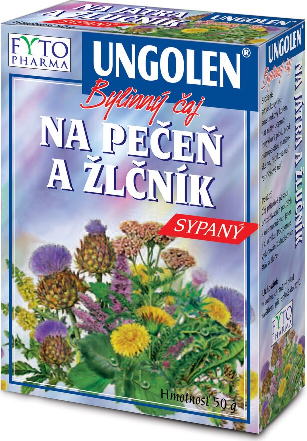 Ungolen Bylinný čaj játra+žlučník 50g Fytopharma