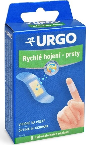 URGO FAST HEALING FINGER na prsty hydrok.nápl.8ks