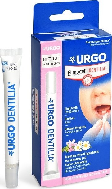 URGO FILMOGEL Dentilia gel na dětské dásně 10ml