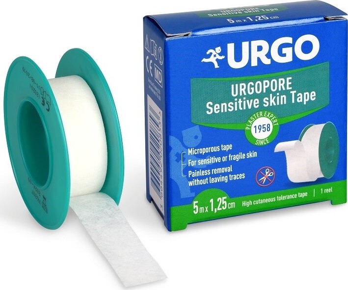 URGO PORE Náplast netkaný textil 1.25cmx5m NOVÁ