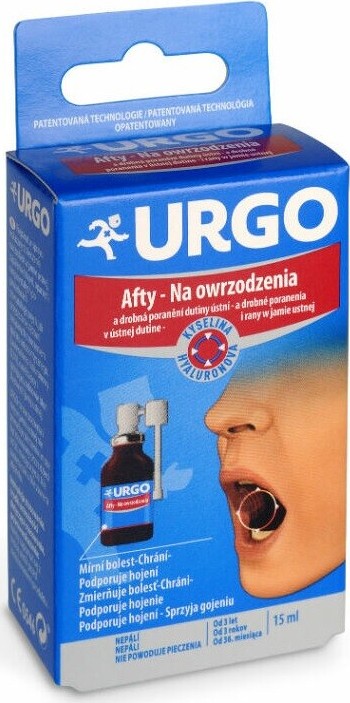 URGO Sprej na drobná poranění v ústech 15ml