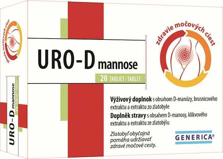 URO-D mannose tbl.20 Generica