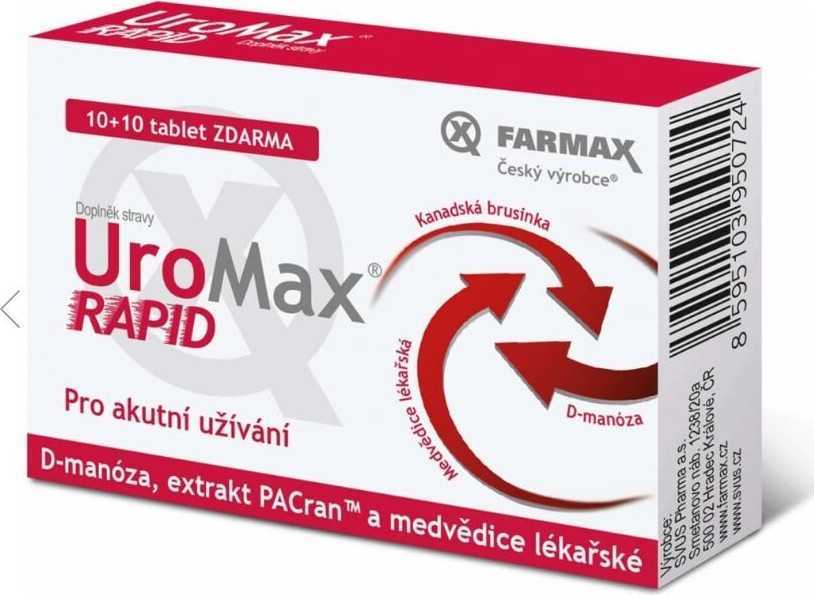 UroMax Rapid tbl.10+10 Zdarma