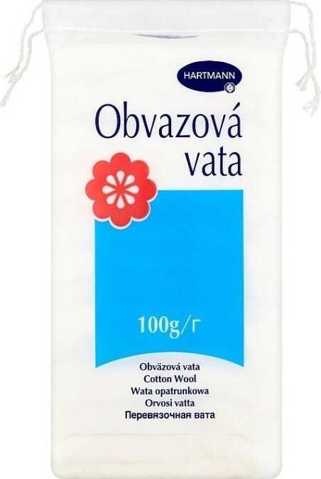 Vata obvazová skládaná 100g