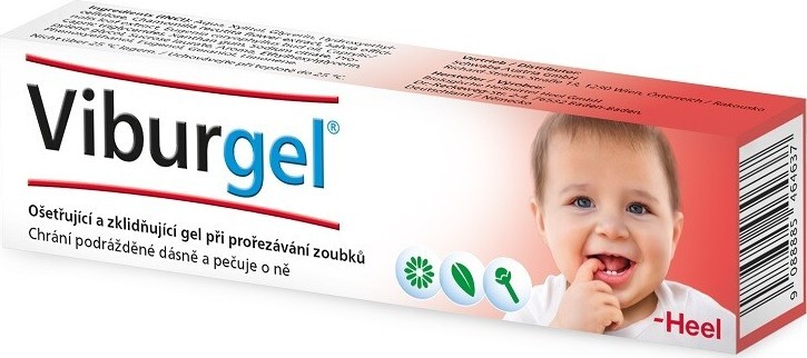 Viburgel gel na prořezávání zoubků 4m+ 10ml