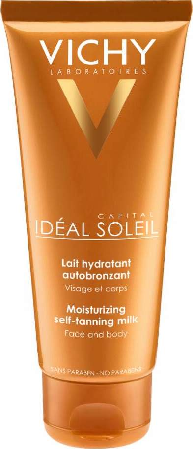 VICHY Ideál Soleil Hydratační samoopalovací mléko na obličej a tělo 100 ml