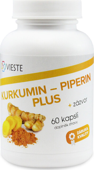 Vieste Kurkumin-piperin plus cps.60