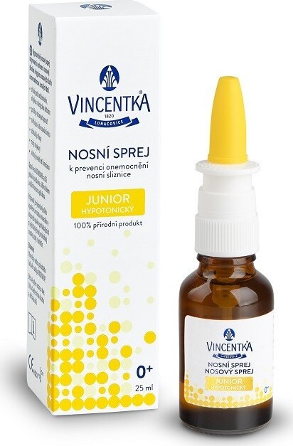 Vincentka nosní sprej JUNIOR hypotonický 25ml