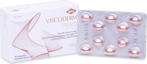 Viscoderm Pearls doplněk stravy cps.30