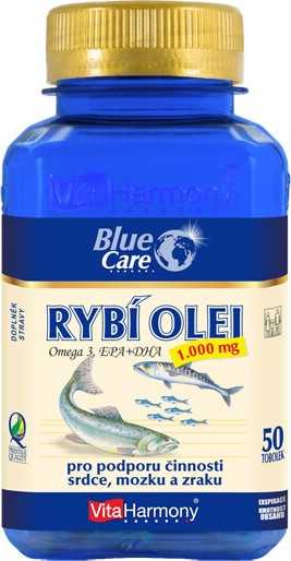 VitaHarmony Rybí olej Omega 3 tbl.50