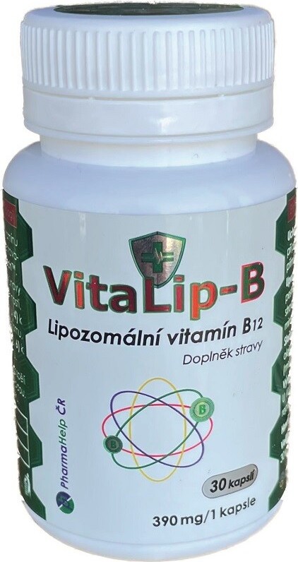 VitaLip-B - lipozomální vitamín B12 30 kapslí