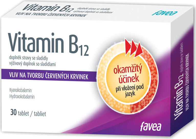 Favea Vitamín B12 tbl.30