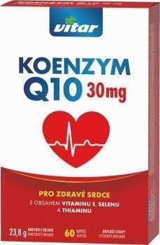 VITAR Koenzym Q10 30mg + Selen + Vitamin E + Thiamin 60 kapslí