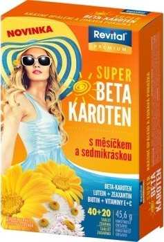 Vitar Super Beta-karot.+měsíček+7kráska tbl.40+20